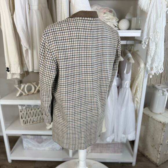 Selleca women's size 10 wool blend brown and grey blazer #3576 - Picture 4 of 5